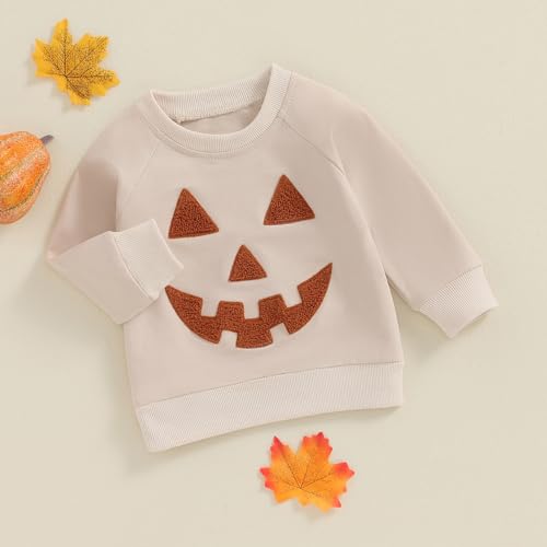 YINGISFITM Toddler Baby Girl Boy Christmas Outfit Crewneck Sweatshirt Long Sleeve Sweater Shirt Pullover Top Fall Clothes2