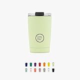 ✅TAPA HERMÉTICA A PRUEBA DE FUGAS: Nuestras tazas térmicas de acero inoxidable cuentan con una tapa a prueba de fugas con apertura para beber y hueco especial para pajitas (¡que no sean de plástico por favor!). Olvídate de preocuparte si la taza de café se ha caído en el coche o dentro de tu bolso o mochila: te aseguramos que no se derramará el contenido y mantendrás tus pertenencias secas. ¡Presta atención al doble click para asegurarte de un cierre perfecto!