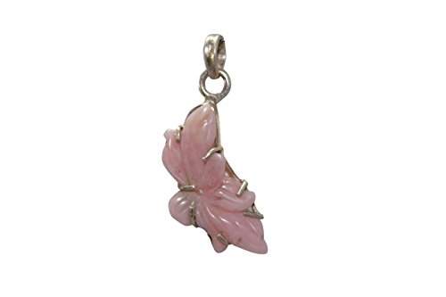 Pendentif en argent 925 et pierre corail pour sublimer vos tenues