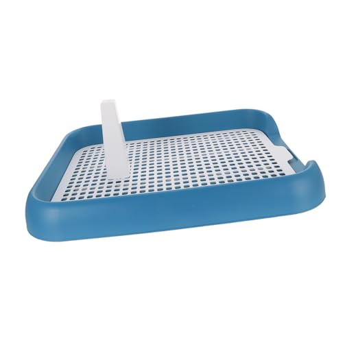 VANZACK Indoor Plastic Dog Potty with Mesh Design Pet Toilet for Dogs Easy to Promotes Toilet Habits Leak Edges for Indoor Use