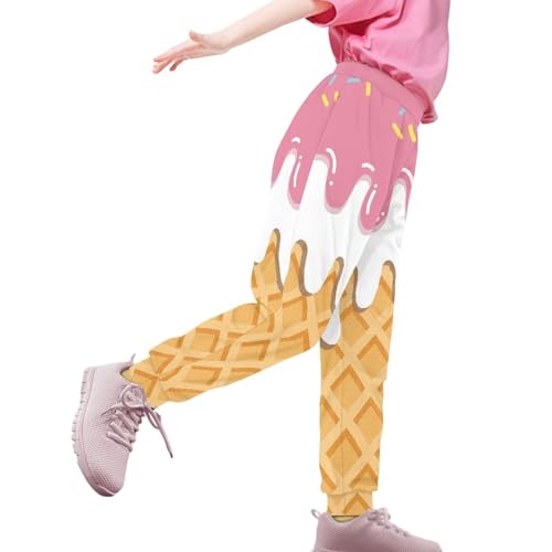 Sprowallow Boy's Pants Sweatpants with Pocket Long Sleeve Athletic Unisex Kids Pants Leggings Lightweight Jogger Trousers4