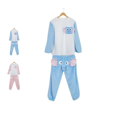 Elephant Pants For Men,Funny Elephant Homewear, Cute Dimensional Couple Pajama Pants Bottoms For Women Men