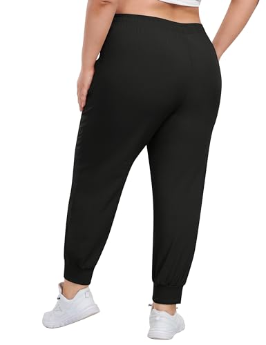 MoFiz Women's Plus Size Cargo Pants Casual Hiking Pants Lightweight Quick Dry Summer Pants for Women3