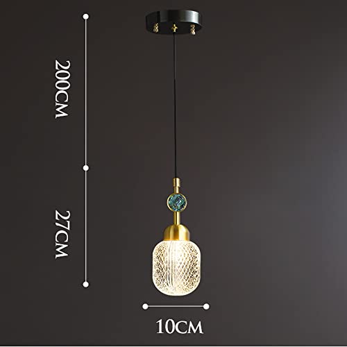 Mini lámpara de araña de cristal para isla de cocina con altura ajustable 3