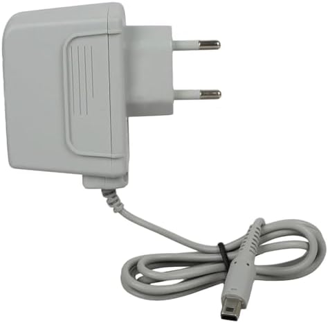 PSS 3DS Charger, Power Adapter Replacement for Nint/endo 3DS/ DSi/DSi XL/ 2DS/ 2DS XL/New 3DS XL 100-240V Wall Plug AC Adapter for 2DS 3DS Console Charger