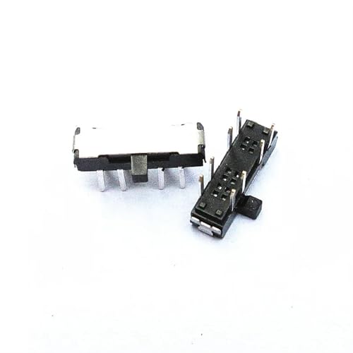 Interruptor deslizante de 3 posiciones mss23d18, mini componente con 8 pines laterales 2