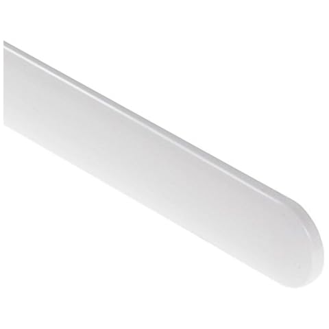 White UPVC End Cap for 23mm Laminated Window Board Double-Ended Window Cill Sill Trim Cover
