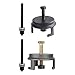 [car] 2Pcs Automotive Crankshaft Tool for Harmonic Balancer Removal [parts](Black)