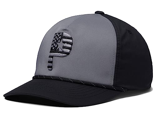 Casquette de golf PUMA Pars Stripes ajustable pour éviter la sueur et l'éblouissement