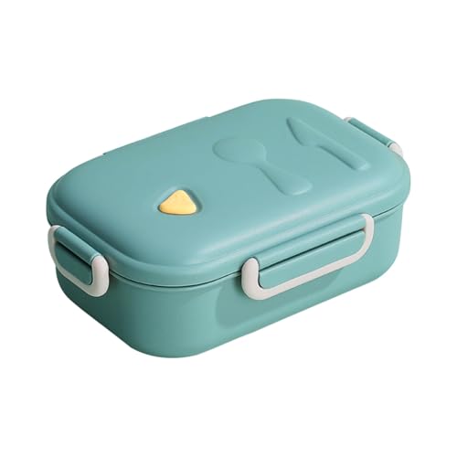 Generisch Fiambrera con 3 compartimentos, grande Bento Box Adultos Meal Prep Boxes Snack-box impermeable Fiambrera a prueba de fugas Fiambrera con compartimentos separadores impermeable para