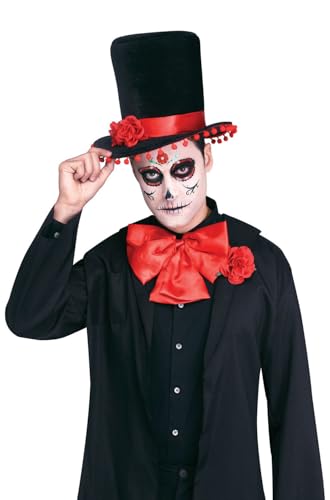 Kit de novio del Día de los Muertos disfraz para noche de difuntos