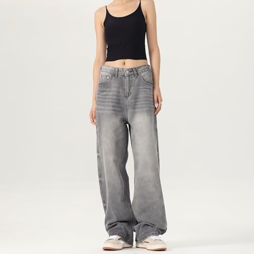 Men's Jeans Spring Vintage Straight Leg Casual Denim Pants2