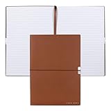 HUGO BOSS A5 Notizbuch Elegance Storyline Camel