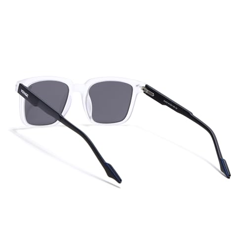 Image of Voyage Square UV Protected & Polarized Sunglasses for Men & Women