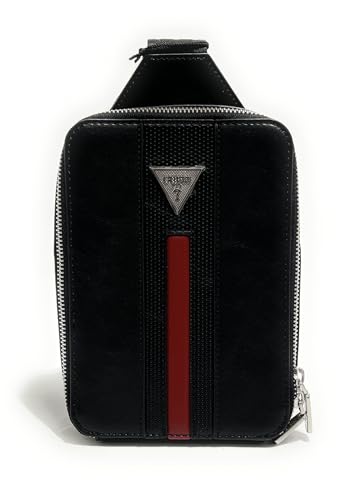 Sac bandoulière homme GUESS Torino crossover S noir pour homme élégant