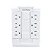 CyberPower GT600P 6 Outlet Swivel Grounded Wall Tap