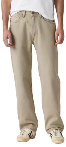 Levi's Men's 565 Loose Straight Jeans, (New) Thats The Answer (Non-Stretch), 33Wx30L