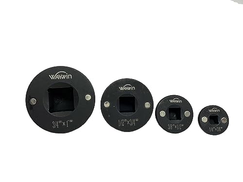 WAY win 4 piece Insert low-profile Impact Socket Adapter Set