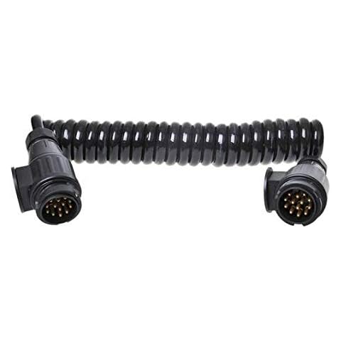 spiral cable PVC 13-pole black 3.5 metres Cover