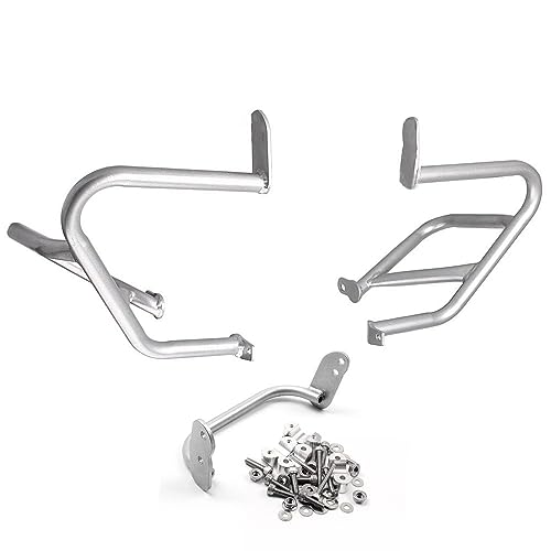 Crash bar inférieur argent pour BMW R1200GS LC 2013-2019