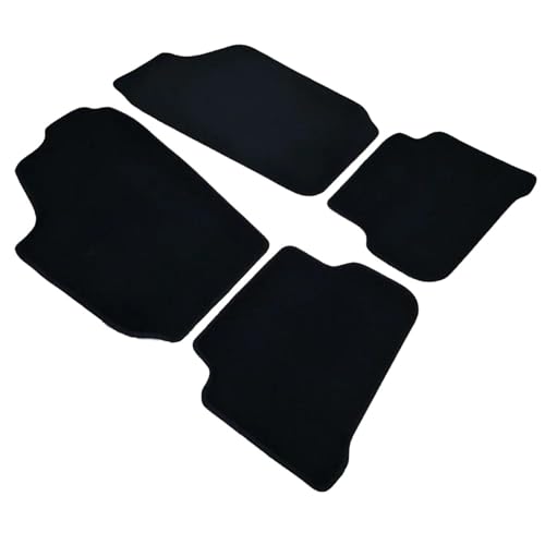 Tapis de sol voiture pour Polo 2009-2017 en caoutchouc noir antidérapant sur mesure