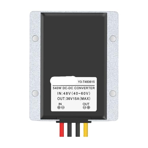 Convertisseur 48V à 36V DC réduction thermique maximale avec boîtier alu 15A régulé
