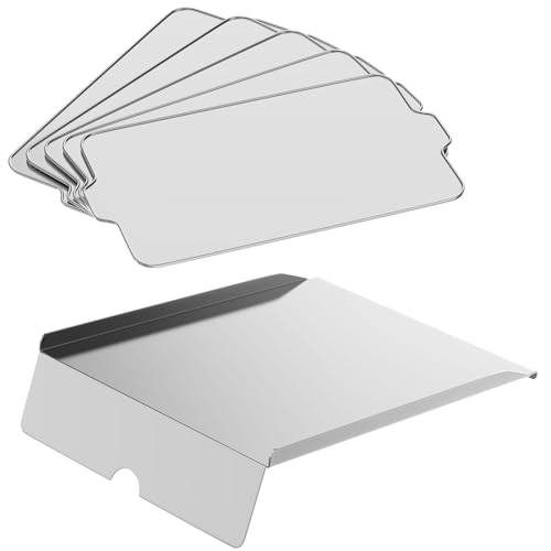 BAC012 Drip Pan Heat Baffle & BAC507 Drip Tray Liner for Traeger Pro 575 and Pro 22 Series Pellet Grills, Drip Pan for Lil' Tex, Lil' Tex Elite, Lil' Tex Pro Traeger Smoker Grills