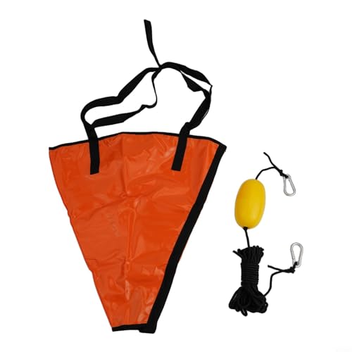 【Eccellente stabilità】: questo ancoraggio alla deriva fornisce una stabilità eccezionale, una posizione sicura e stabile in acqua. Perfetto per barche, barche a vela, gommoni, barche a motore e s.