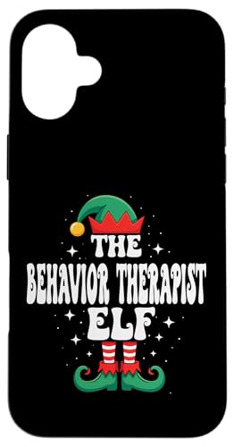 The Behavior Therapist Elf Funny Christmas }b`Ot@~[ X}zP[X iPhone 16 Plus p