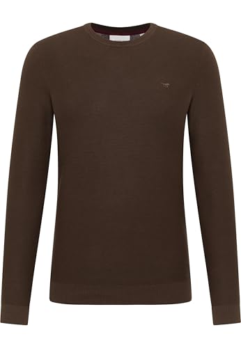 Suéter Mustang Elliot para hombre en punto azul clásico talla M