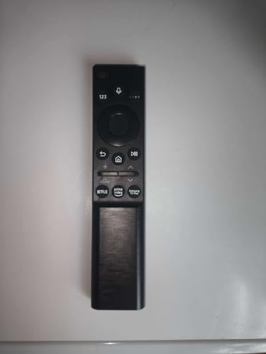 BN59-01386D Voice Remote Replacement for Samsung TV BU8000/BU8500/LS03B Series (QE32LS03BBU UE43BU8500U UE55BU8000U UE65-85BU8000U) with Voice Command,Ergonomic Design&Smart Hub Control