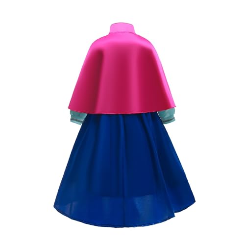 Bankids A58-110CM Kids Anna Princess Costumes Birthday Party Halloween Costume Cosplay Dress Up thumb #2