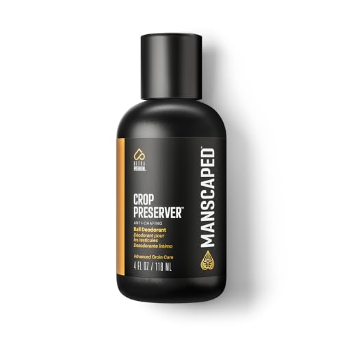 MANSCAPED® The Crop Preserver®, Deodorante Intimo Anti-Sfregamento Da Uomo, Antibatterico Con Aloe Vera Emolliente, Profumo Inguinale Da 118 ml
