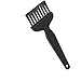 Aexit 4.5 x Cleaning Brushes 0.3cm Plastic Flat Handle Black Anti Static Antistatic Brushes ESD Brush