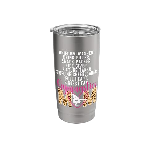 Gymnastics Mom Definition Mom Of A Gymnast Mother Stainless Steel Insulated Tumbler