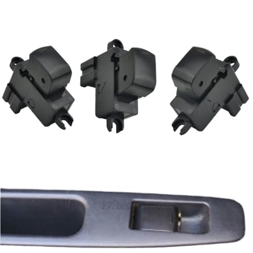 Interrupteur commande assistance pour vitre bloquee de Qashqai J10 bouton 14 broches - 5