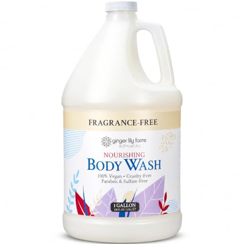 Image of Ginger Lily Farms Botanicals Body Wash, 128oz, Fragrance Free