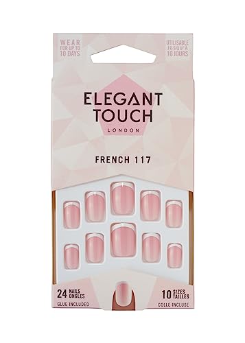 Elegant Touch French Nails 117, Pink