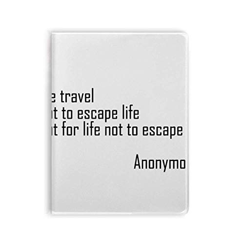 We Travel Not Escape Life carnet nomade pour raconter vos aventures