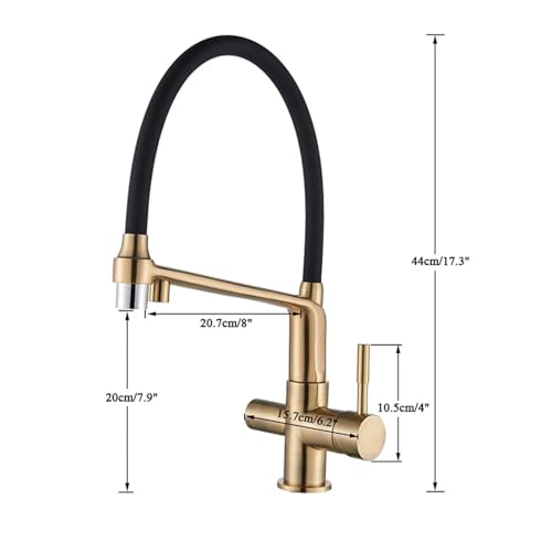 Robinet eau purifiée calcaire éliminé mitigeur rotatif 360 - 3