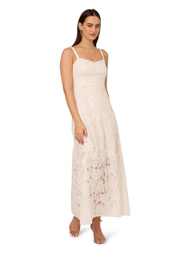 Image of Adrianna Papell Women's Sequin Lace Ankle Dress