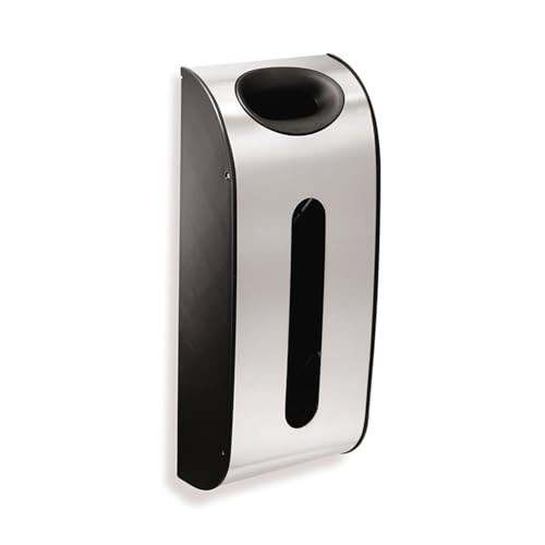 Boîte de rangement pour sac en plastique facile à installer et compacte - 2