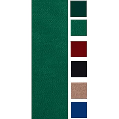 Accuplay Worsted Fast Speed Pre Cut Pool Table Felt - Billiard Cloth English Green for 9' Table (English Green, for 9' Table) Cover