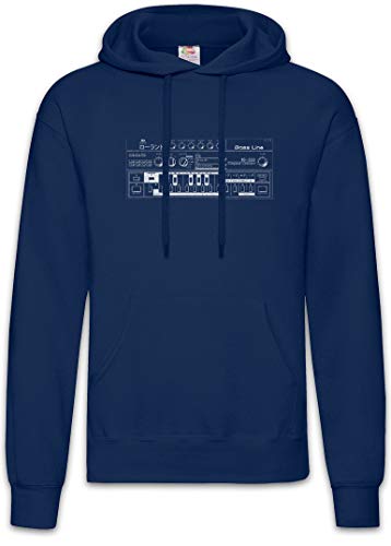 Sweat à capuche Synthesizer 303 Urban Backwoods idéal pour vos sessions de mixage nocturnes
