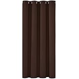 chambre couleur taupe et chocolat DIMENSION ET MATERIEL - 100% en Polyester, Contient 1 Panneau par paquet, Dimension 132x138 cm (largeur x hauteur). La hauteur du rideau est mesurée à partir du sommet de l'anneau.