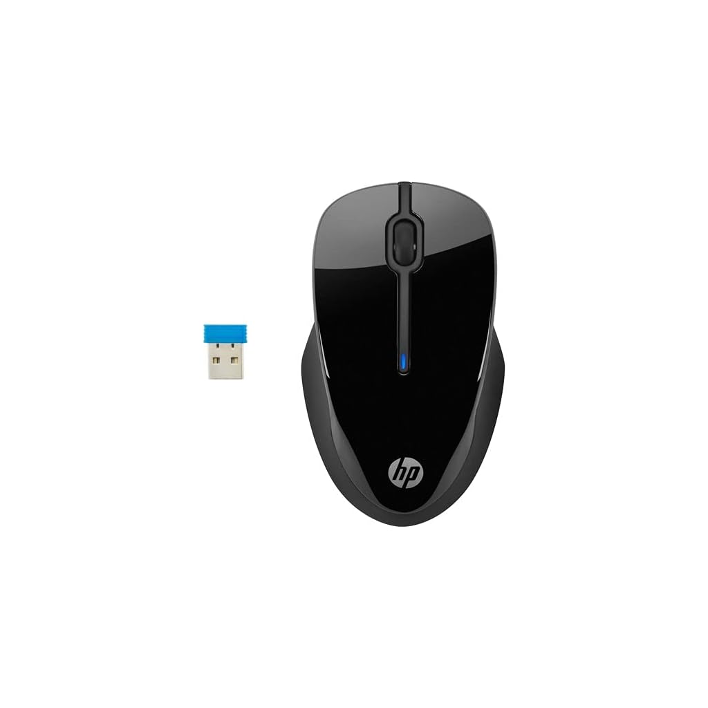 HP-X3000-G2-Wireless-Mouse-Ambidextrous-3-Button-Control-Scroll-Wheel-Multi-Surface-Technology-1600-DPI-Optical-Sensor-Win-Chrome-Mac-OS-Up-to-15-Month-Battery-Life-28Y30AAABA-Black
