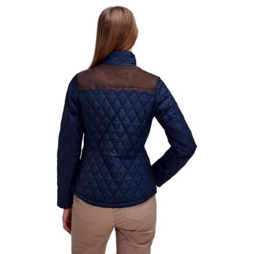 Barbour Women's Highfield Quilted Jacket, Navy/Classic3