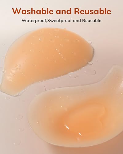 Sticky Bra Push Up 2 Pairs,Adhesive Bras Invisible Strapless Backless Bras for Women3