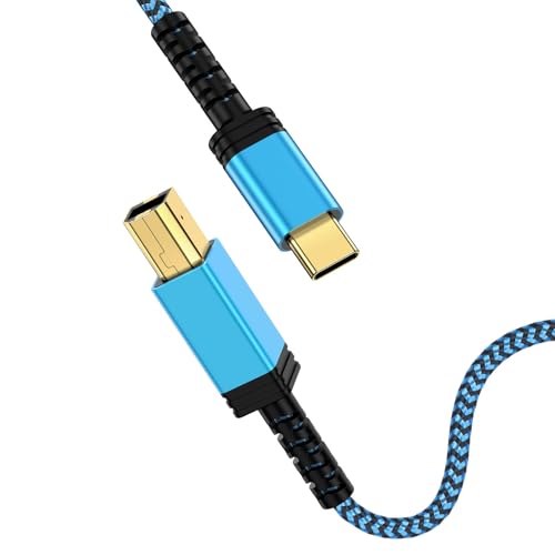 FodLop USB-Cプリンターケーブル 1.8M (B0FCM1DNWY)