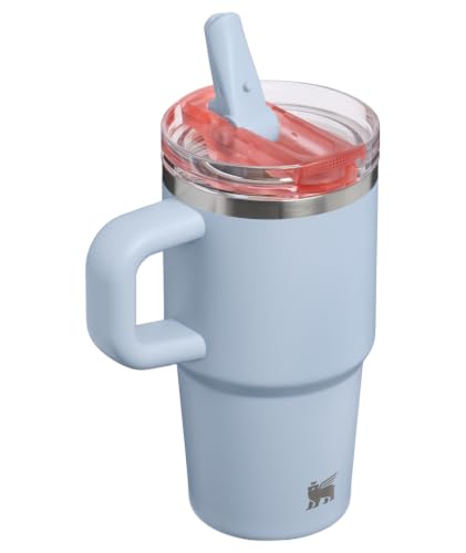 Image of STANLEY Quencher ProTour Flip Straw Tumbler with Leakproof Lid 20 oz | Built-in Straw and Handle | Cup Holder Compatible for Travel | insulated Stainless Steel Cup | BPA-Free | Blue Dream